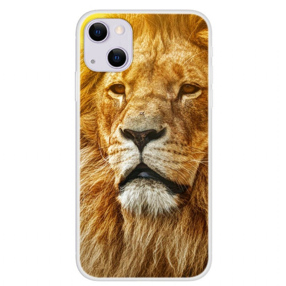 Telefoonhoesje voor iPhone 13 Leeuw