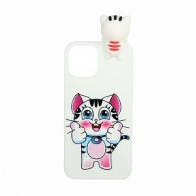 Telefoonhoesje voor iPhone 13 Leuke Kat 3d