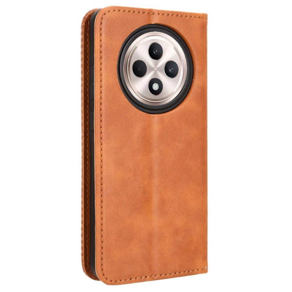 Folio-hoesje Oppo Reno 12f 5g Vintage Fries Bescherming Hoesje