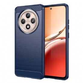 Hoesje Oppo Reno 12f 5g Geborstelde Koolstofvezel