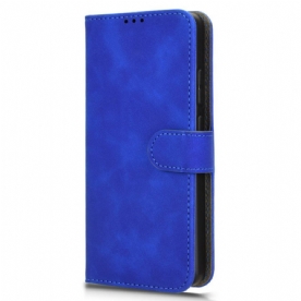 Leren Hoesje Oppo Reno 12f 5g Suède Stijl Bescherming Hoesje