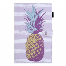 Folio-hoesje voor Samsung Galaxy Tab A8 (2021) Ananas Ontwerp