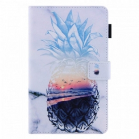 Folio-hoesje voor Samsung Galaxy Tab A8 (2021) Ananas Patroon