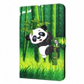 Leren Hoesje voor Samsung Galaxy Tab A8 (2021) Panda