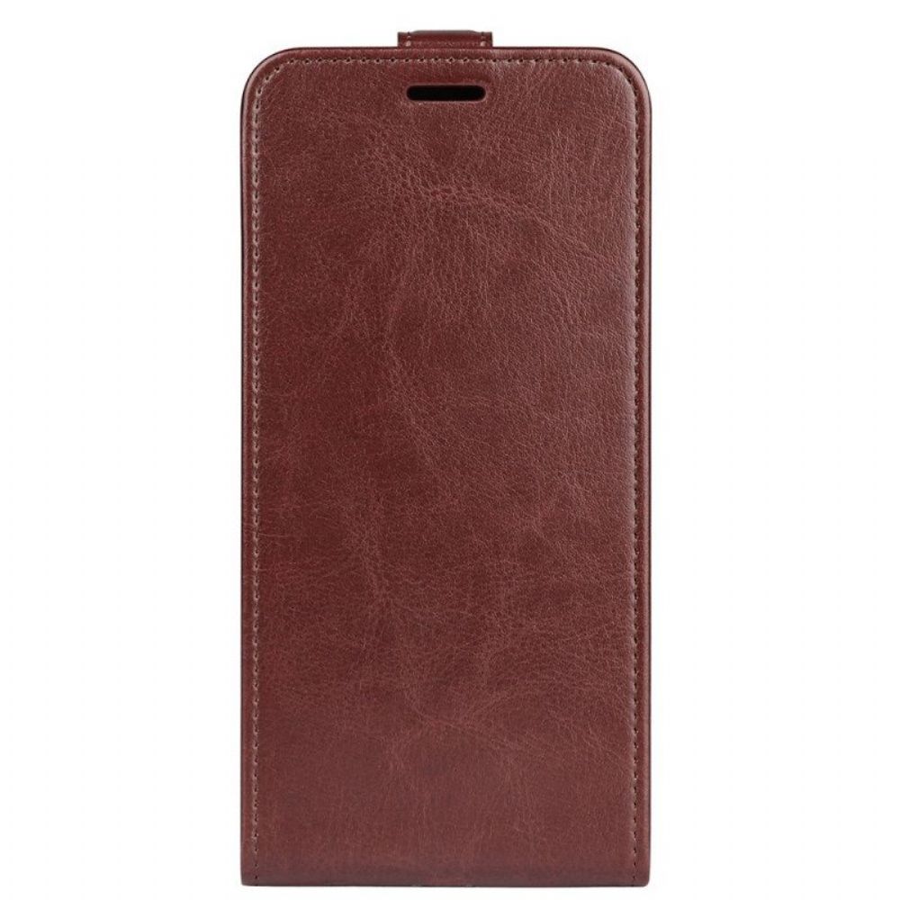 Folio-hoesje voor iPhone 15 Plus Flip Case Verticale Klep