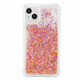 Hoesje voor iPhone 15 Plus Glitters