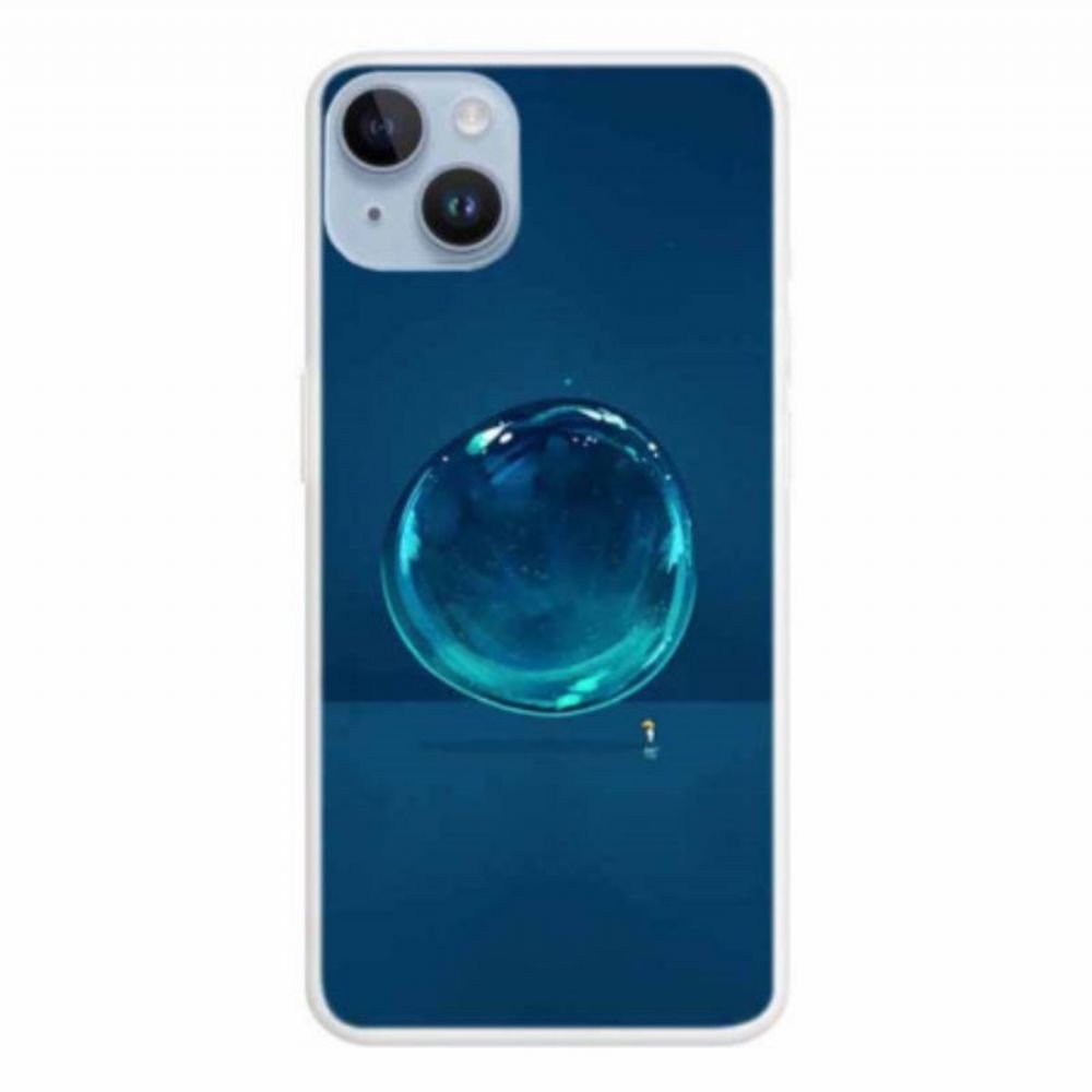 Hoesje voor iPhone 15 Plus Waterdruppel