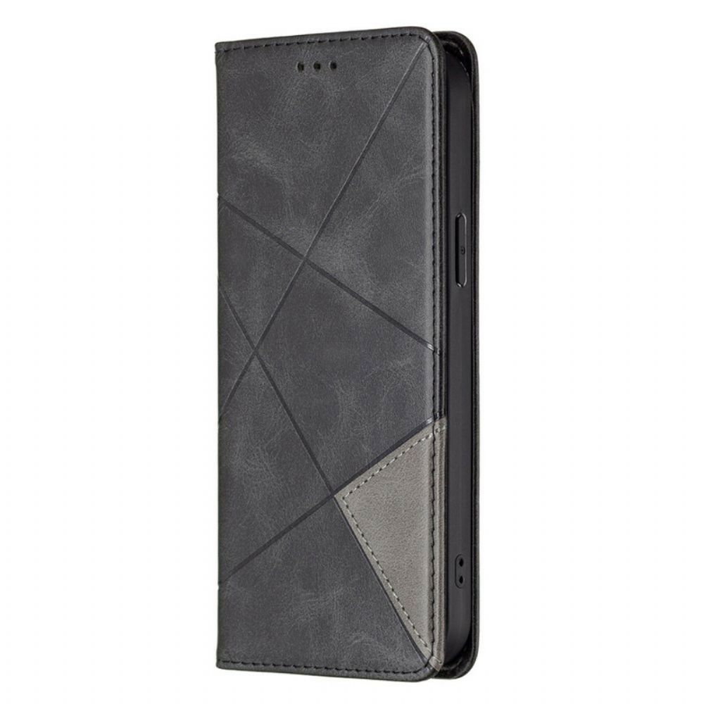 Bescherming Hoesje voor iPhone 13 Pro Max Folio-hoesje Artiestenstijl