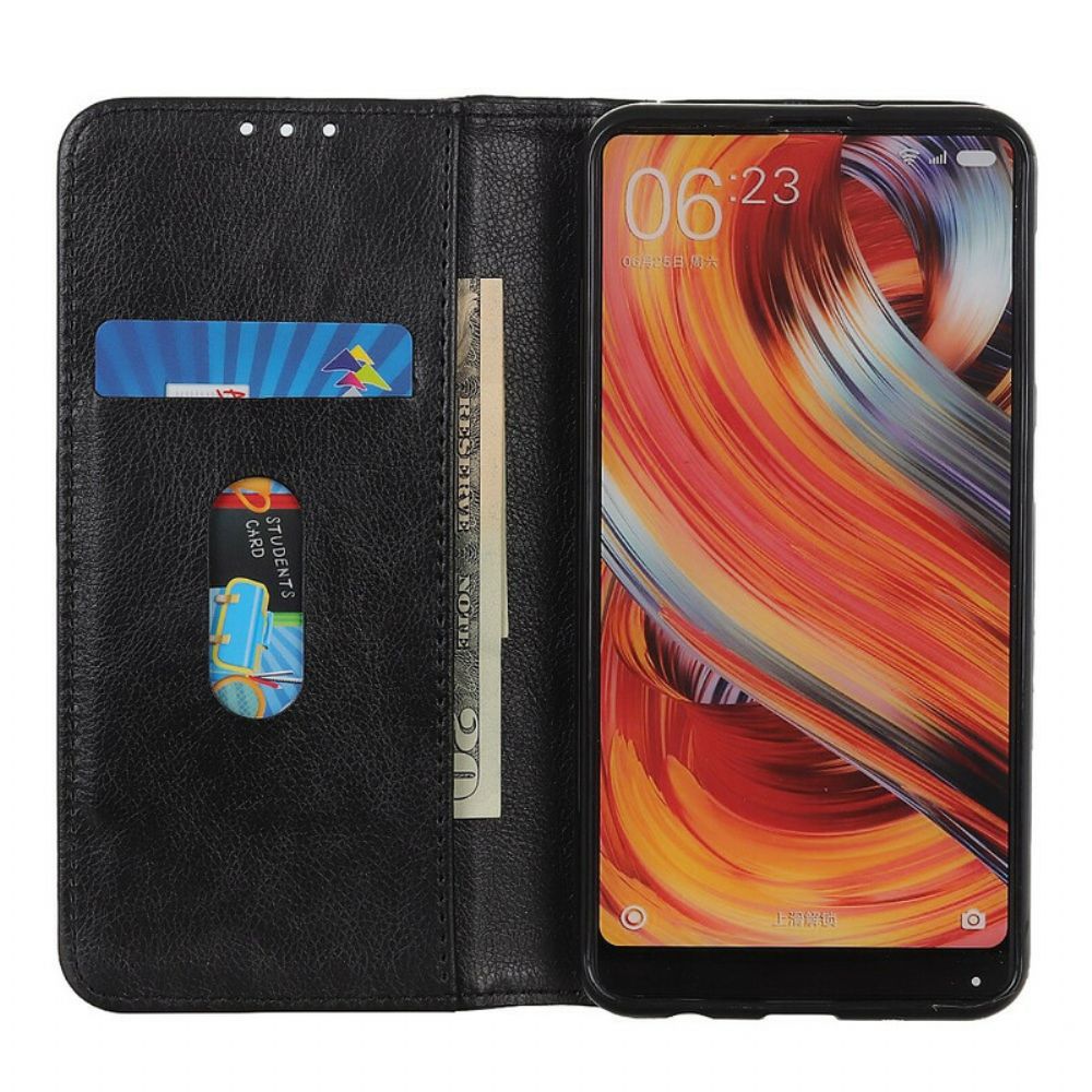 Bescherming Hoesje voor iPhone 13 Pro Max Folio-hoesje Gesplitste Leerkleurige Versie