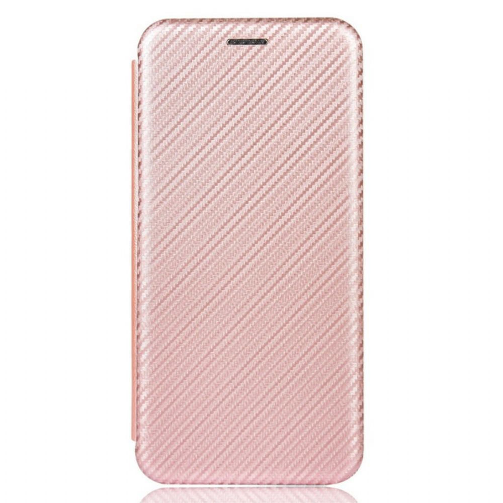 Bescherming Hoesje voor iPhone 13 Pro Max Folio-hoesje Koolstofvezel