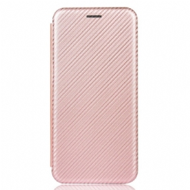 Bescherming Hoesje voor iPhone 13 Pro Max Folio-hoesje Koolstofvezel