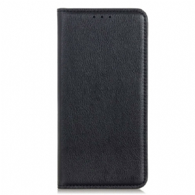 Bescherming Hoesje voor iPhone 13 Pro Max Folio-hoesje Litchi-leer Splitsen