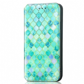 Bescherming Hoesje voor iPhone 13 Pro Max Folio-hoesje Verrassend Kleurrijk Patroon