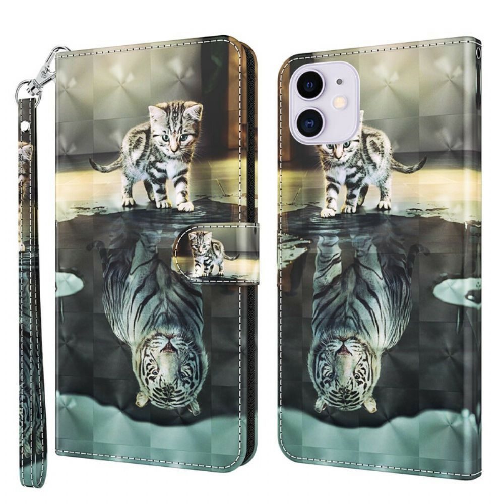 Flip Case voor iPhone 13 Pro Max Ernest De Tijger