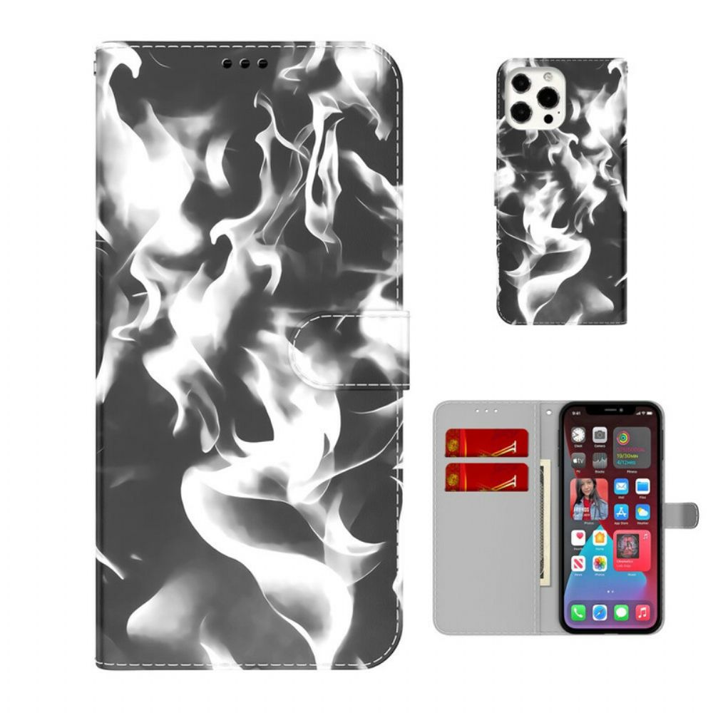 Folio-hoesje voor iPhone 13 Pro Max Abstract Patroon