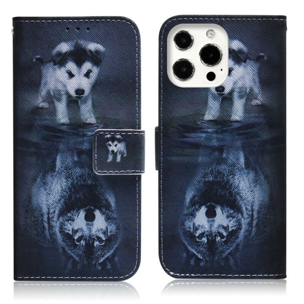 Folio-hoesje voor iPhone 13 Pro Max Ernesto De Wolf