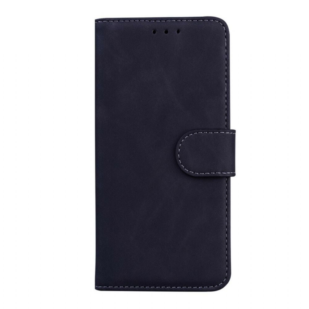 Folio-hoesje voor iPhone 13 Pro Max Leerstijl Naaien