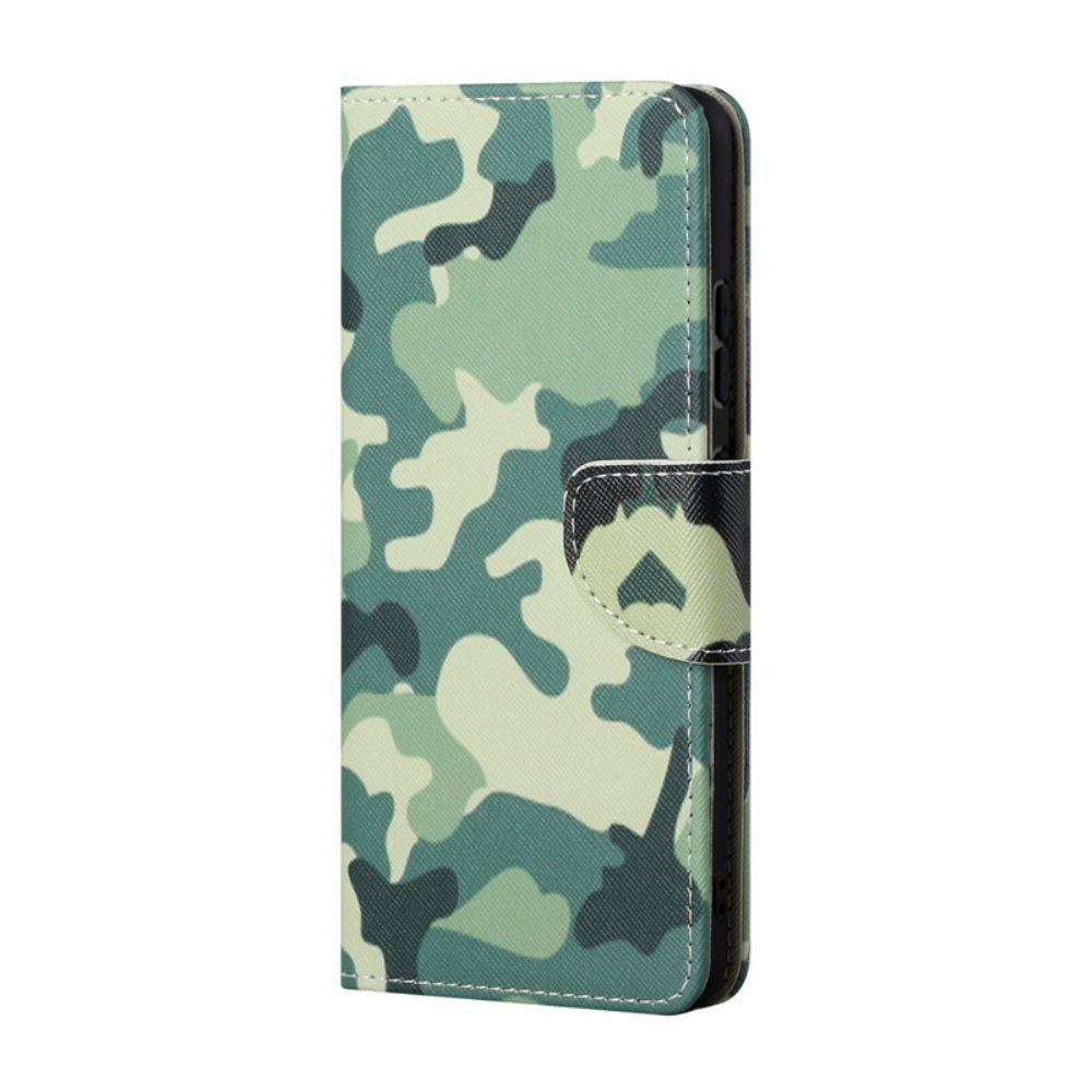 Folio-hoesje voor iPhone 13 Pro Max Militaire Camouflage