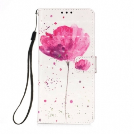 Hoesje Folio-hoesje voor iPhone 13 Pro Max Aquarel Halster