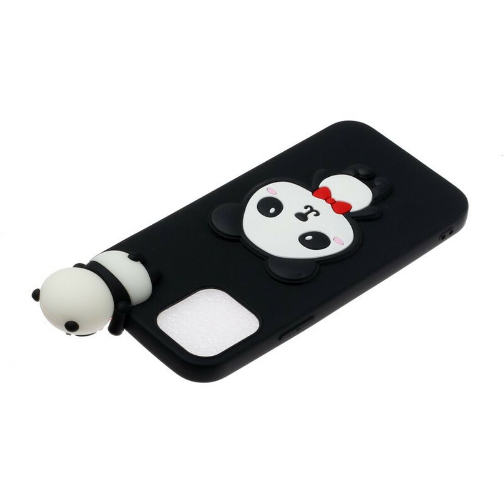 Hoesje voor iPhone 13 Pro Max De 3d-panda