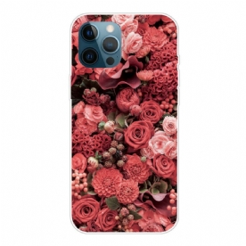 Hoesje voor iPhone 13 Pro Max Intense Bloemen