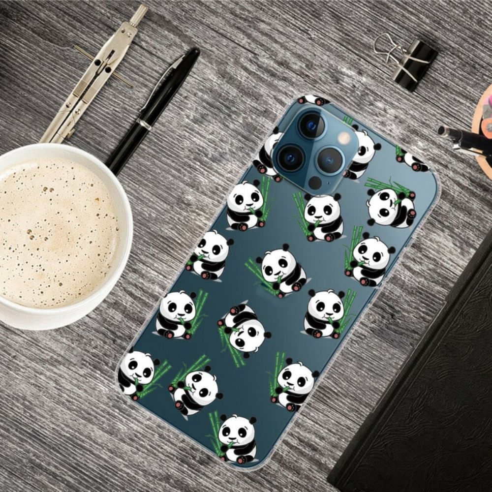 Hoesje voor iPhone 13 Pro Max Kleine Panda's