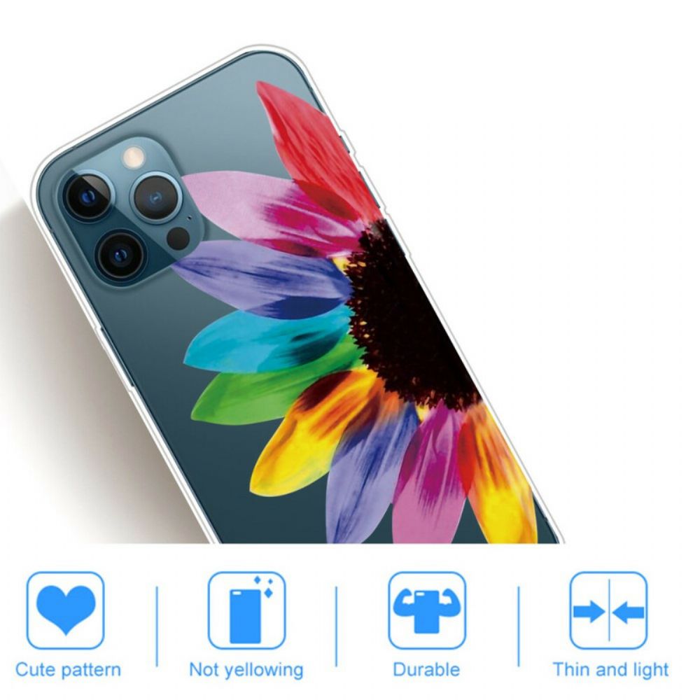 Hoesje voor iPhone 13 Pro Max Kleurrijke Bloem