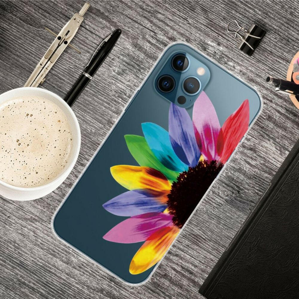 Hoesje voor iPhone 13 Pro Max Kleurrijke Bloem