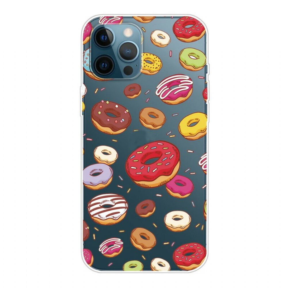 Hoesje voor iPhone 13 Pro Max Liefde Donuts