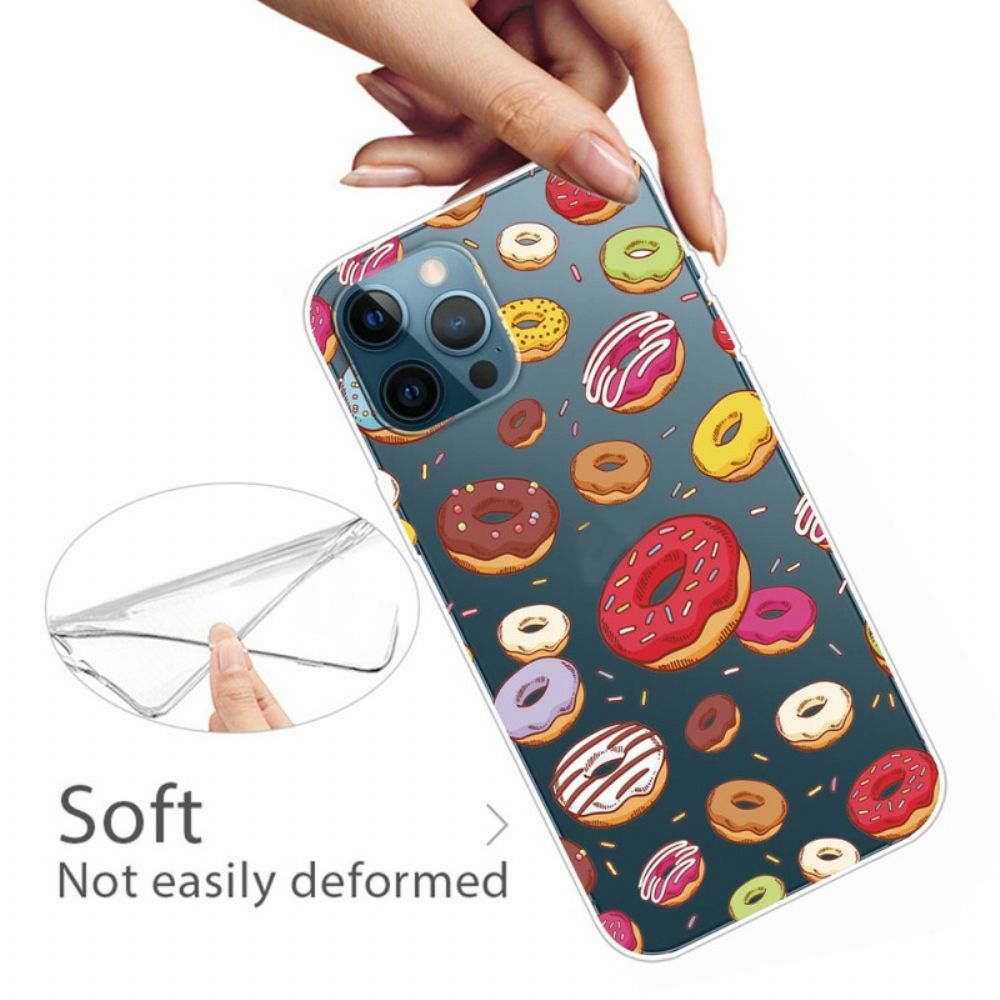 Hoesje voor iPhone 13 Pro Max Liefde Donuts