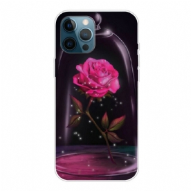 Hoesje voor iPhone 13 Pro Max Magische Roos