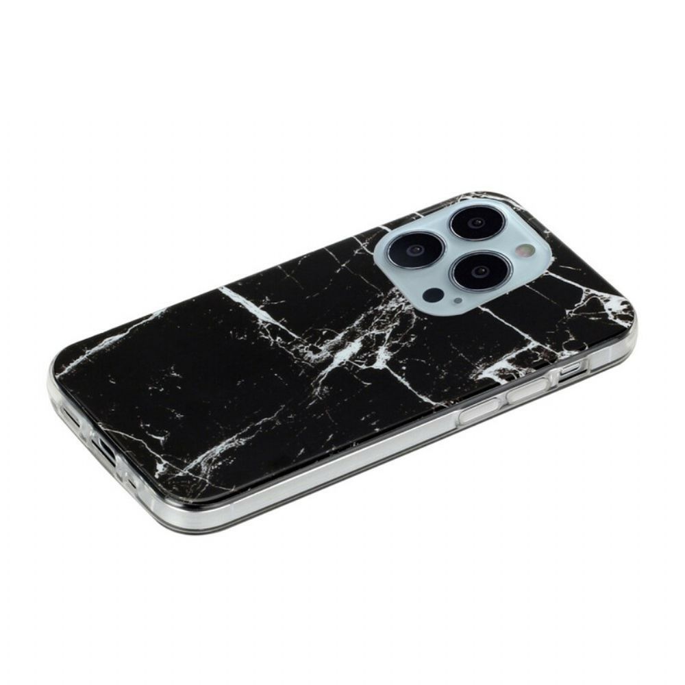 Hoesje voor iPhone 13 Pro Max Marmer Variatie