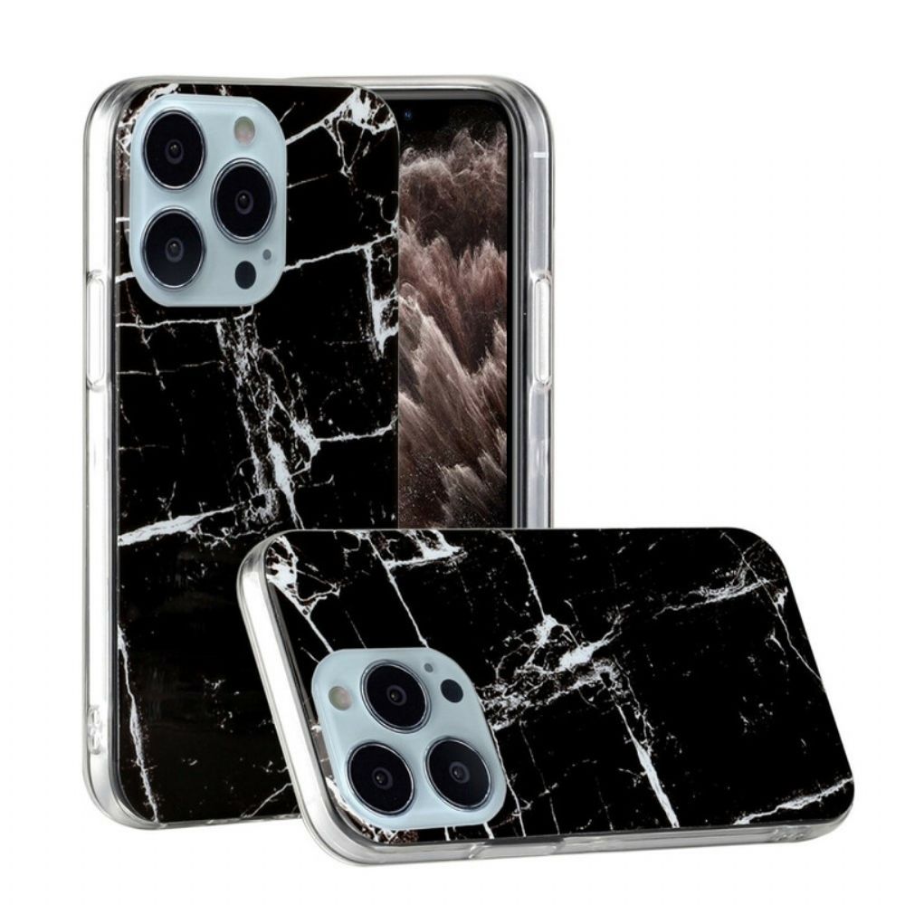 Hoesje voor iPhone 13 Pro Max Marmer Variatie