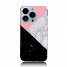 Hoesje voor iPhone 13 Pro Max Marmeren Geometrieën