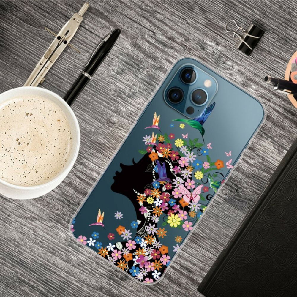 Hoesje voor iPhone 13 Pro Max Mooi Bloemhoofd