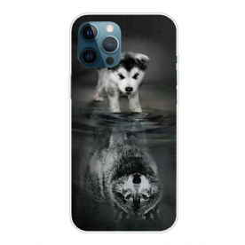 Hoesje voor iPhone 13 Pro Max Puppy Dream