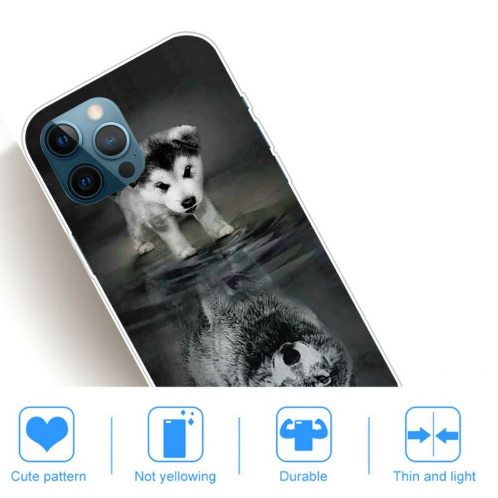 Hoesje voor iPhone 13 Pro Max Puppy Dream