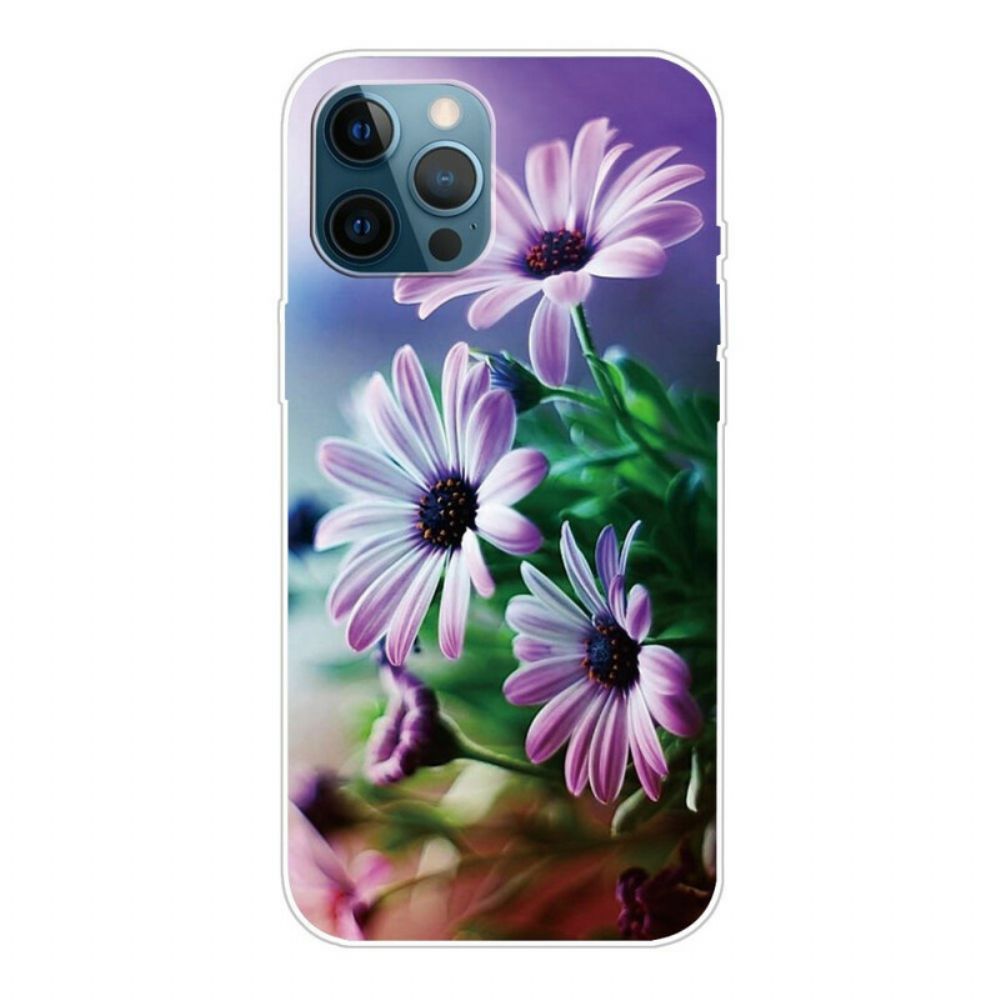 Hoesje voor iPhone 13 Pro Max Realistische Bloemen