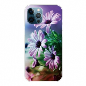 Hoesje voor iPhone 13 Pro Max Realistische Bloemen