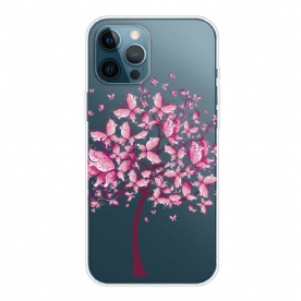 Hoesje voor iPhone 13 Pro Max Roze Boom Top