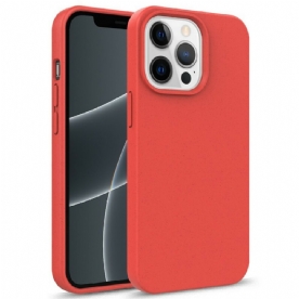 Hoesje voor iPhone 13 Pro Max Tarwe Stro Ontwerp