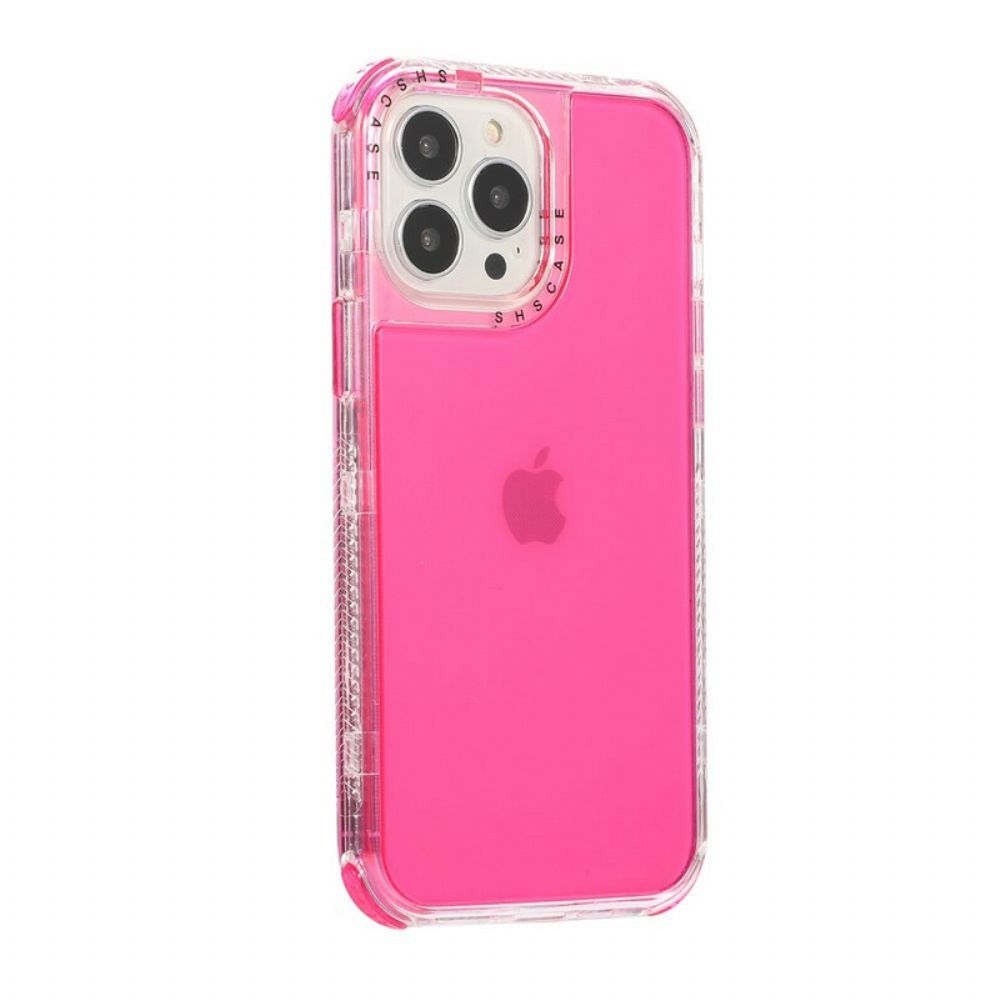 Hoesje voor iPhone 13 Pro Max Transparant Getint