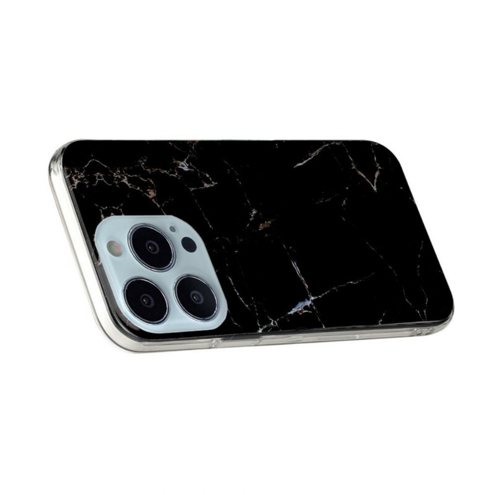 Hoesje voor iPhone 13 Pro Max Vereenvoudigd Marmer