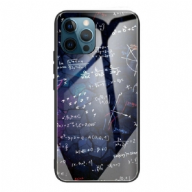 Hoesje voor iPhone 13 Pro Max Wiskundige Berekeningen Van Gehard Glas