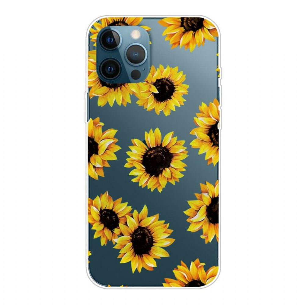 Hoesje voor iPhone 13 Pro Max Zonnebloemen