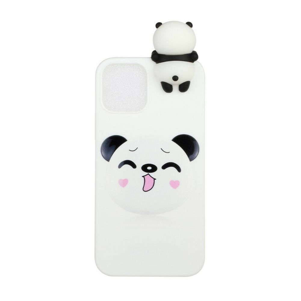 Telefoonhoesje voor iPhone 13 Pro Max Cool Panda 3d