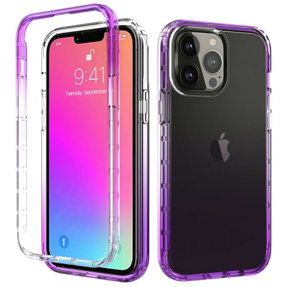 Telefoonhoesje voor iPhone 13 Pro Max Verloopkleur