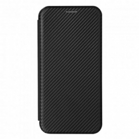 Bescherming Hoesje voor Realme 8 / 8 Pro Folio-hoesje Gekleurde Carbon Silicone