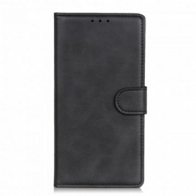 Folio-hoesje voor Realme 8 / 8 Pro Retro Mat Leereffect