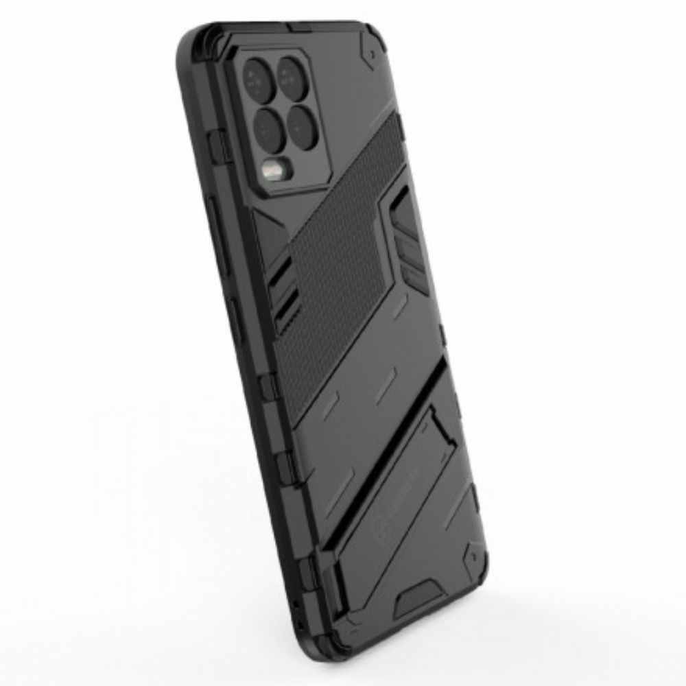 Hoesje voor Realme 8 / 8 Pro Handsfree Twee Standen Verwijderbare Standaard